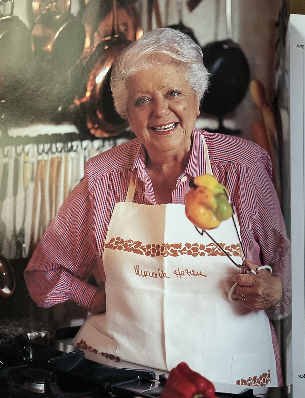 Marcella Cucina by Marcella Hazan SIGNED 1st Edition 1997 Italy- HB-DC-1D