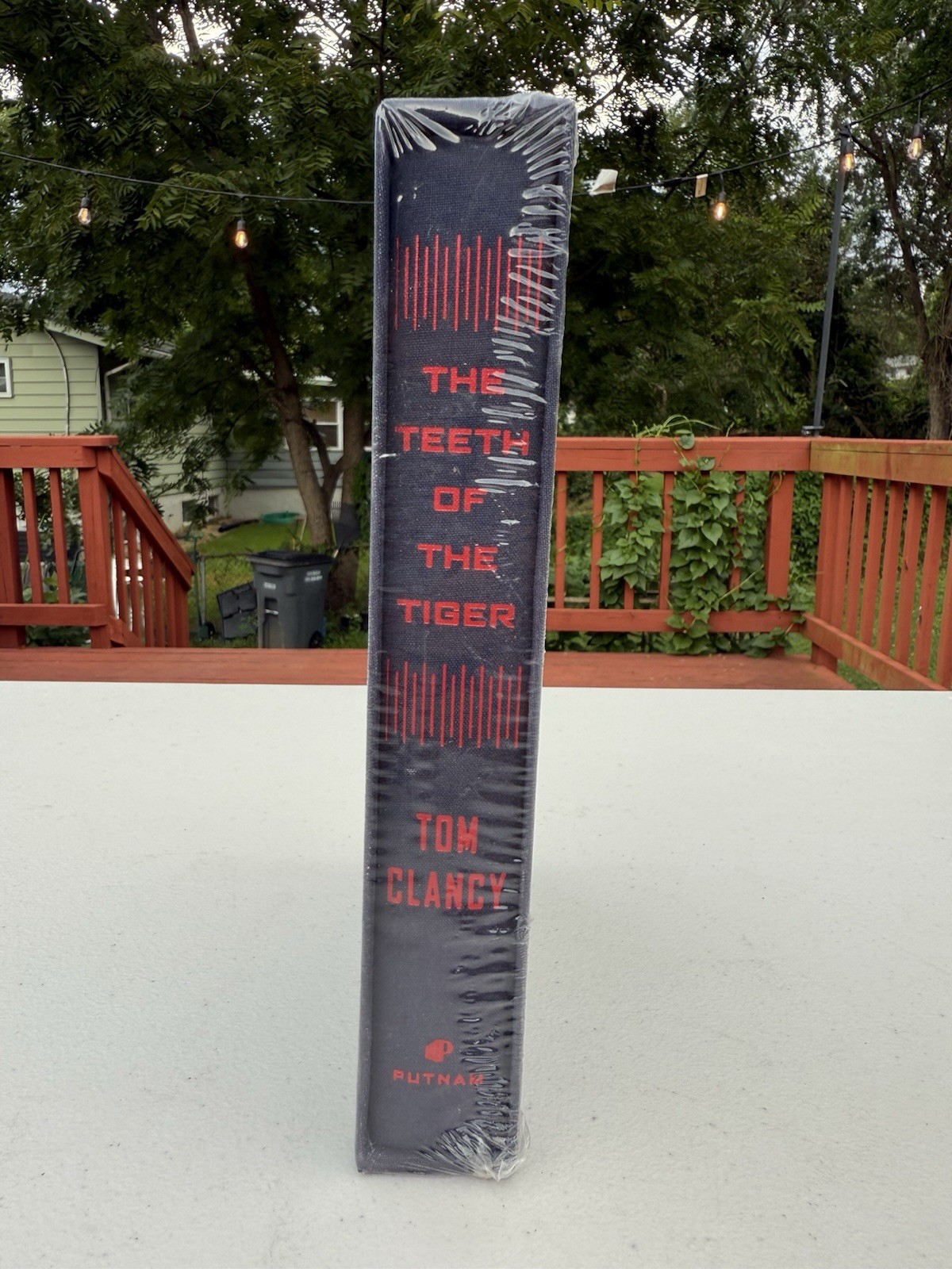 Tom Clancy Signed and Numbered 2003 The Teeth Of The Tiger, 1st Edition, Sealed!