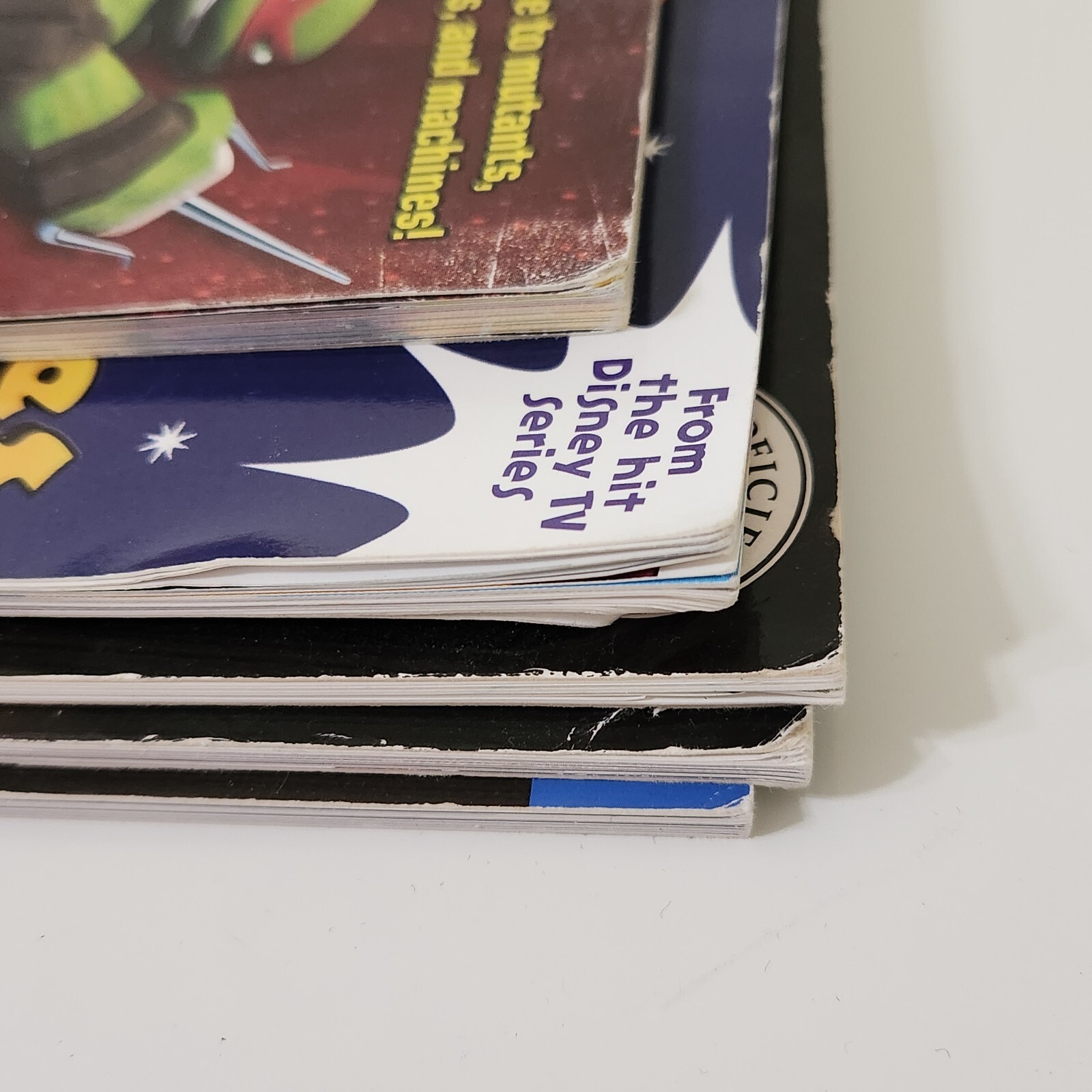 Lot 5 Level 3 & 4 Readers Comic Paperback Books Mixed Star Wars X-Men Turtles