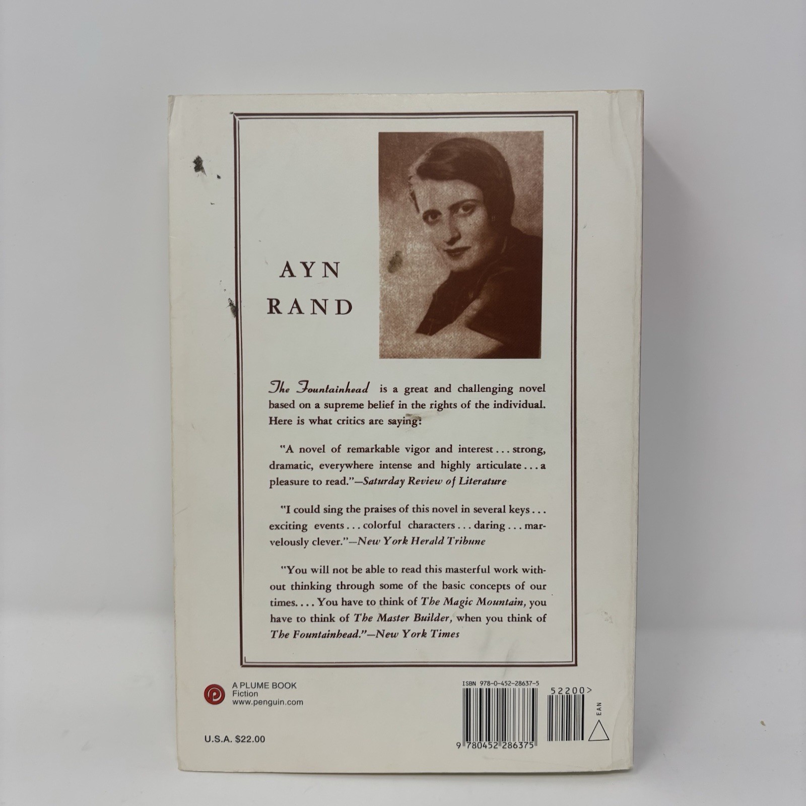 Ayn Rand The Fountainhead We The Living 1990’s Centennial Lot Of 2 Philosophy