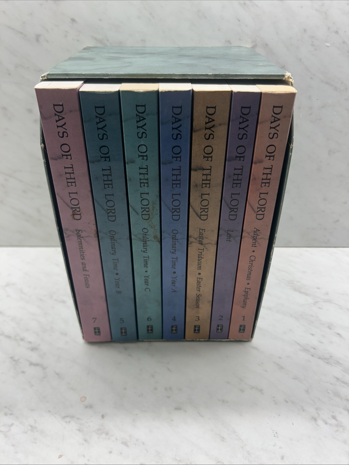 DAYS OF THE LORD-THE LITURGICAL YEAR- 7 Vol. Set-Liturgical Press-Paperback READ