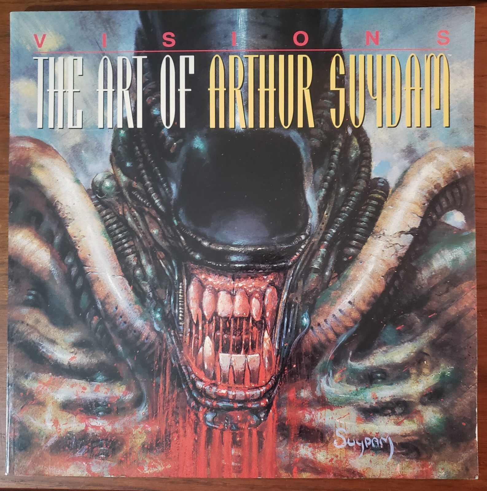 1995 Visions The Art of Arthur Suydam SC 1st/1st 12 x 12″ PB Dark Horse Comics