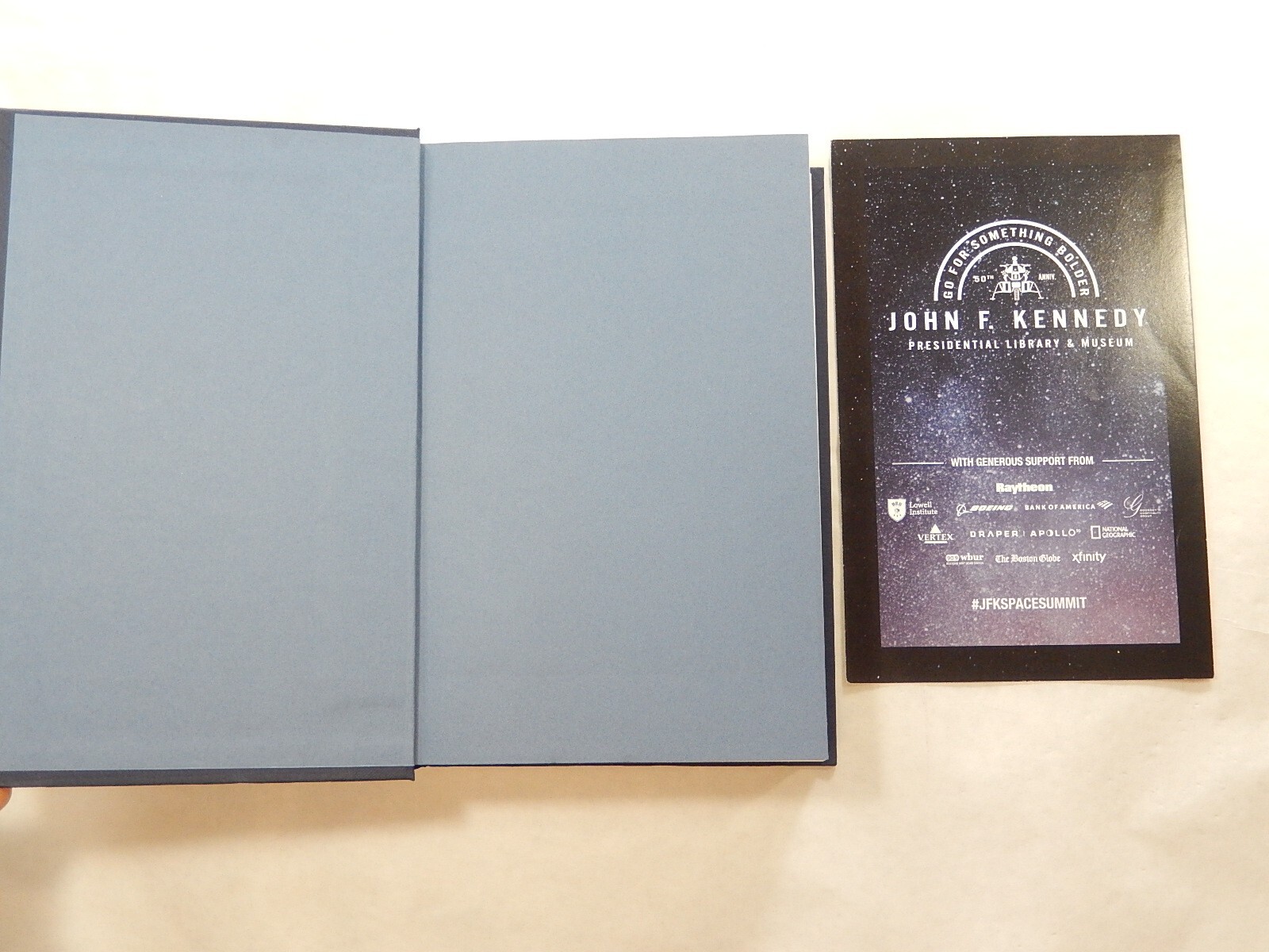 American Moonshot: John F. Kennedy & the Space Race by Douglas Brinkley, SIGNED