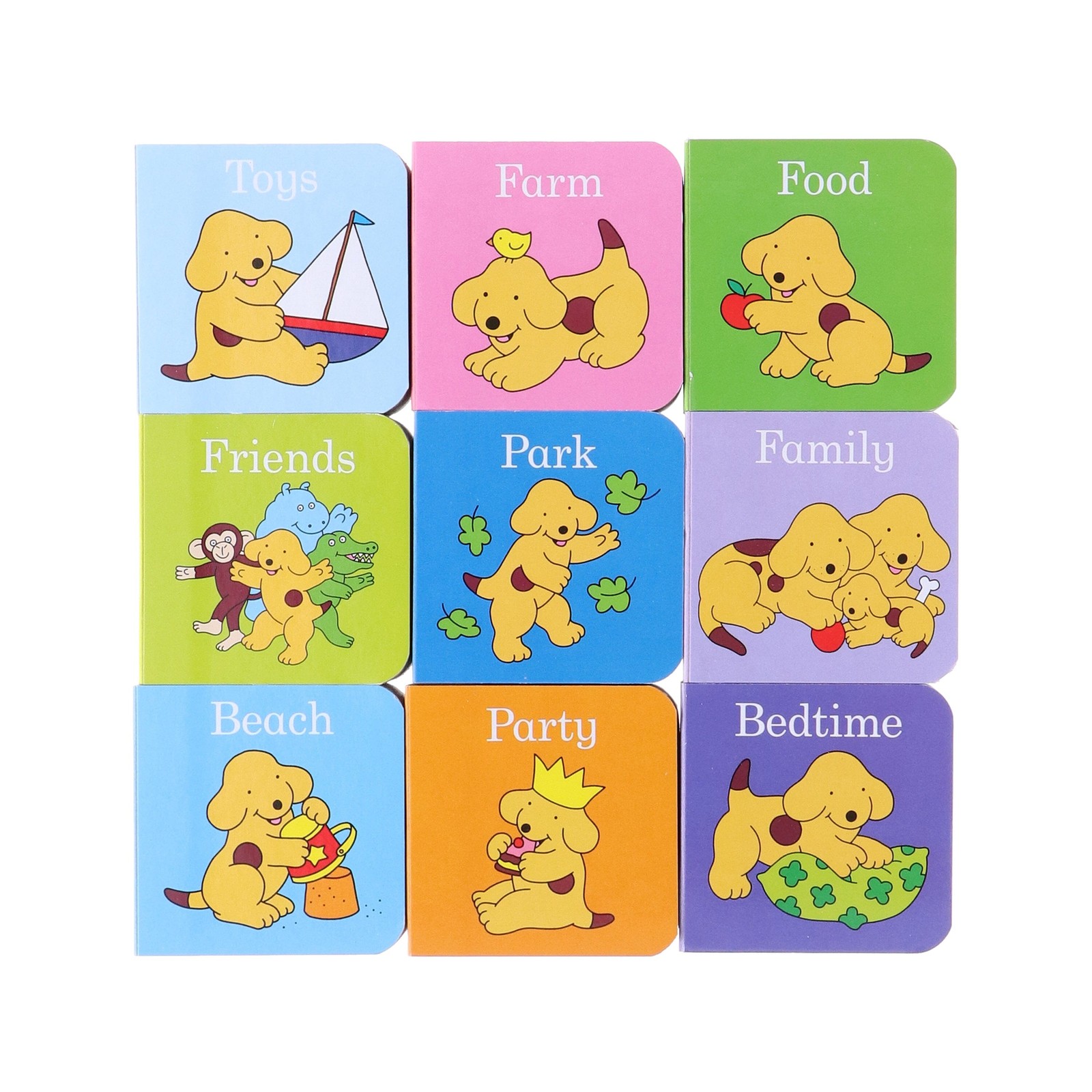 Spot: A Big Box of Little Books By Eric Hill 9 Books Box Set-Ages0-3-Board Books