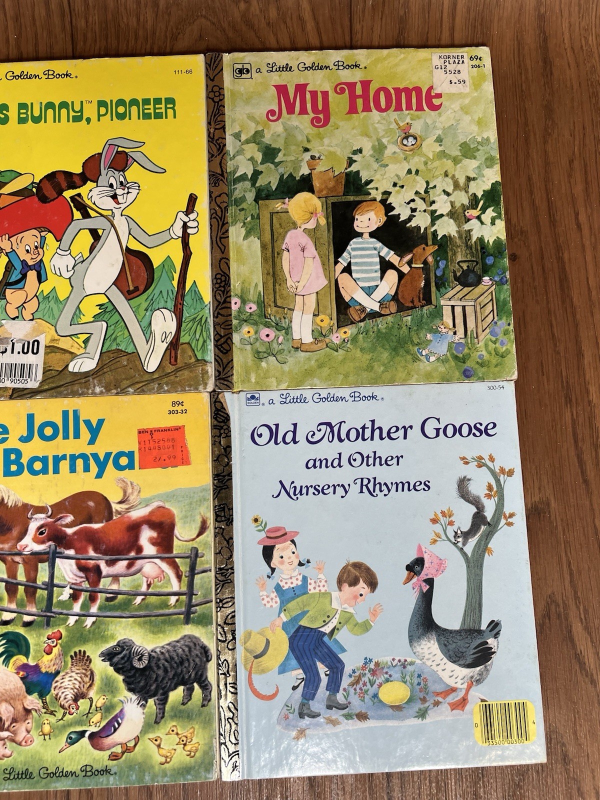 Vintage Lot Of Rare 11 Little Golden books Classic Stories 70s-90s