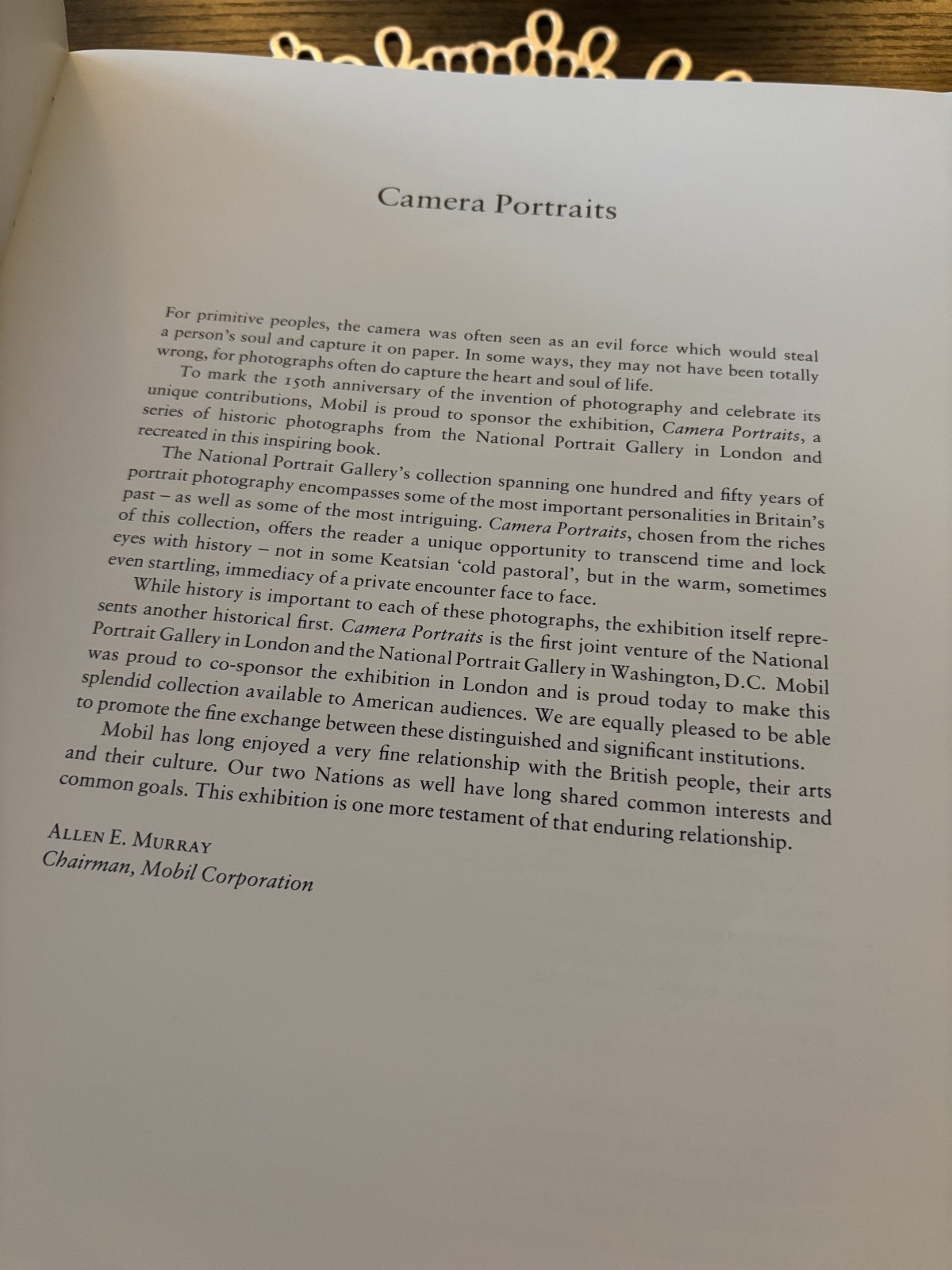 Camera Portraits Photographs from the National Portrait Gallery London 1839-1989