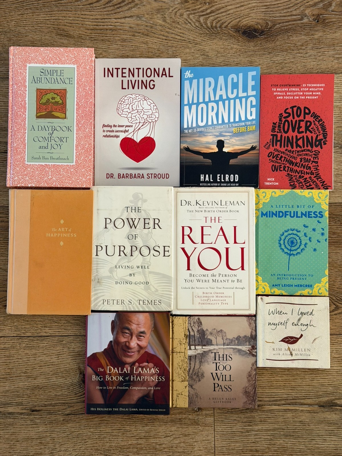 Self Help Book Lot 11 Miracle Morning Dalai Lama Mindfulness Happiness