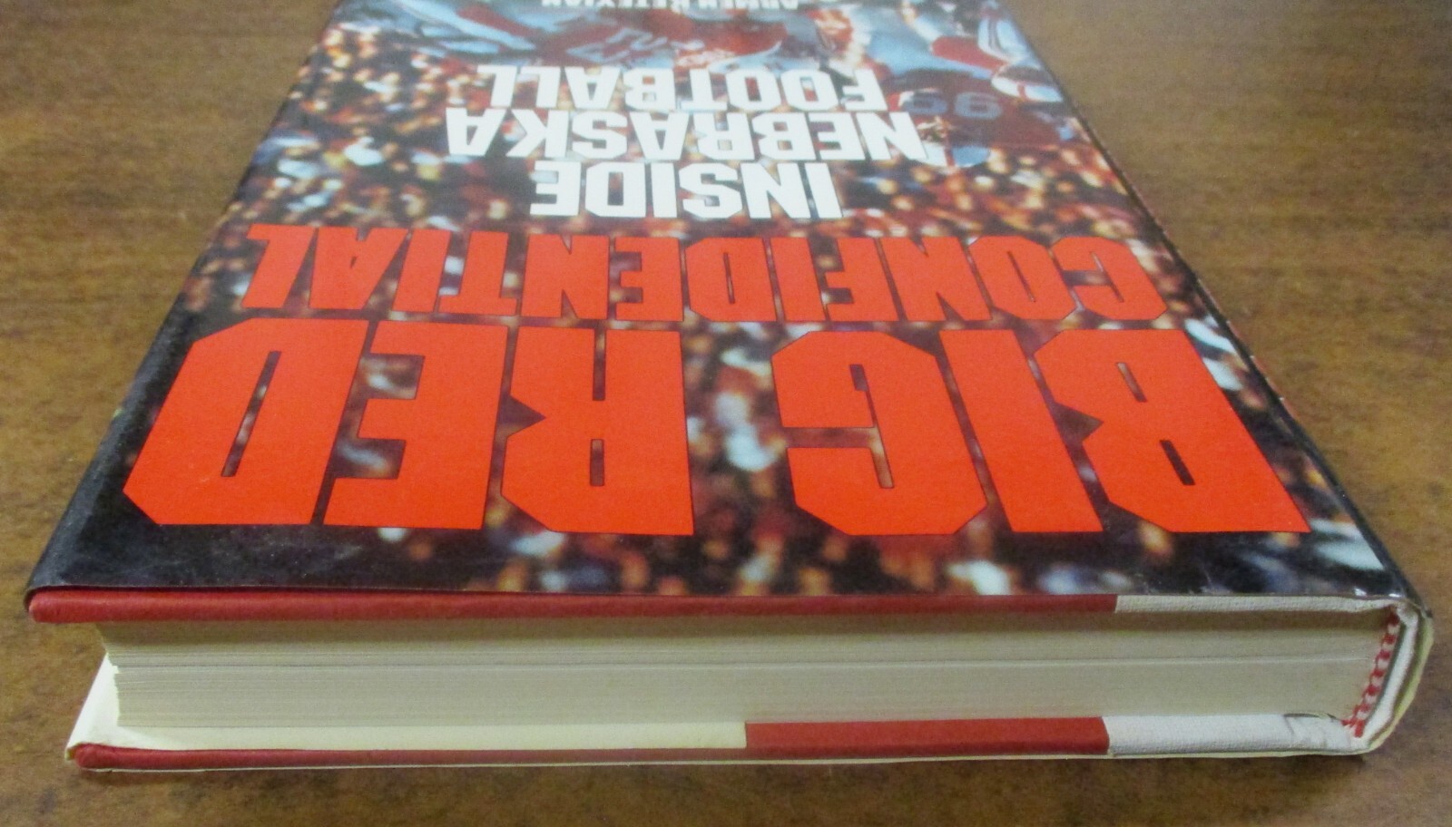 “Big Red Confidential” Inside Nebraska Football – Hardcover Book (1989)