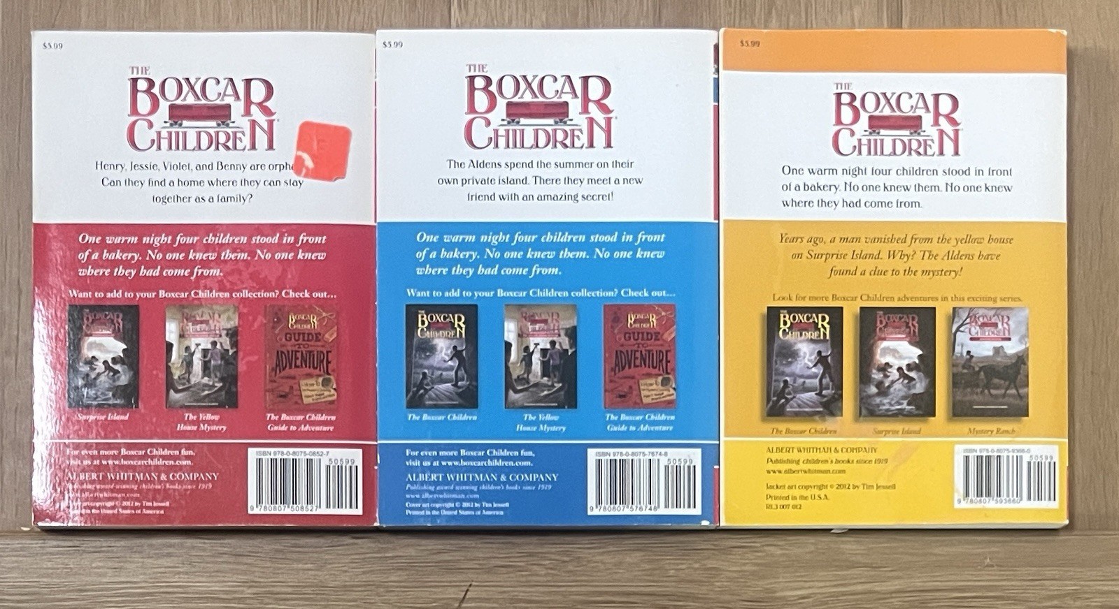 The Boxcar Children By Gertrude Chandler Warner PB #1-8