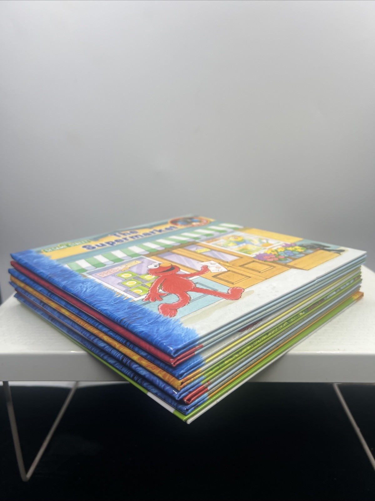 Sesame Street Where is the Puppy ? Book Lot 1-8 Hardcover Dalmatian Press Elmo