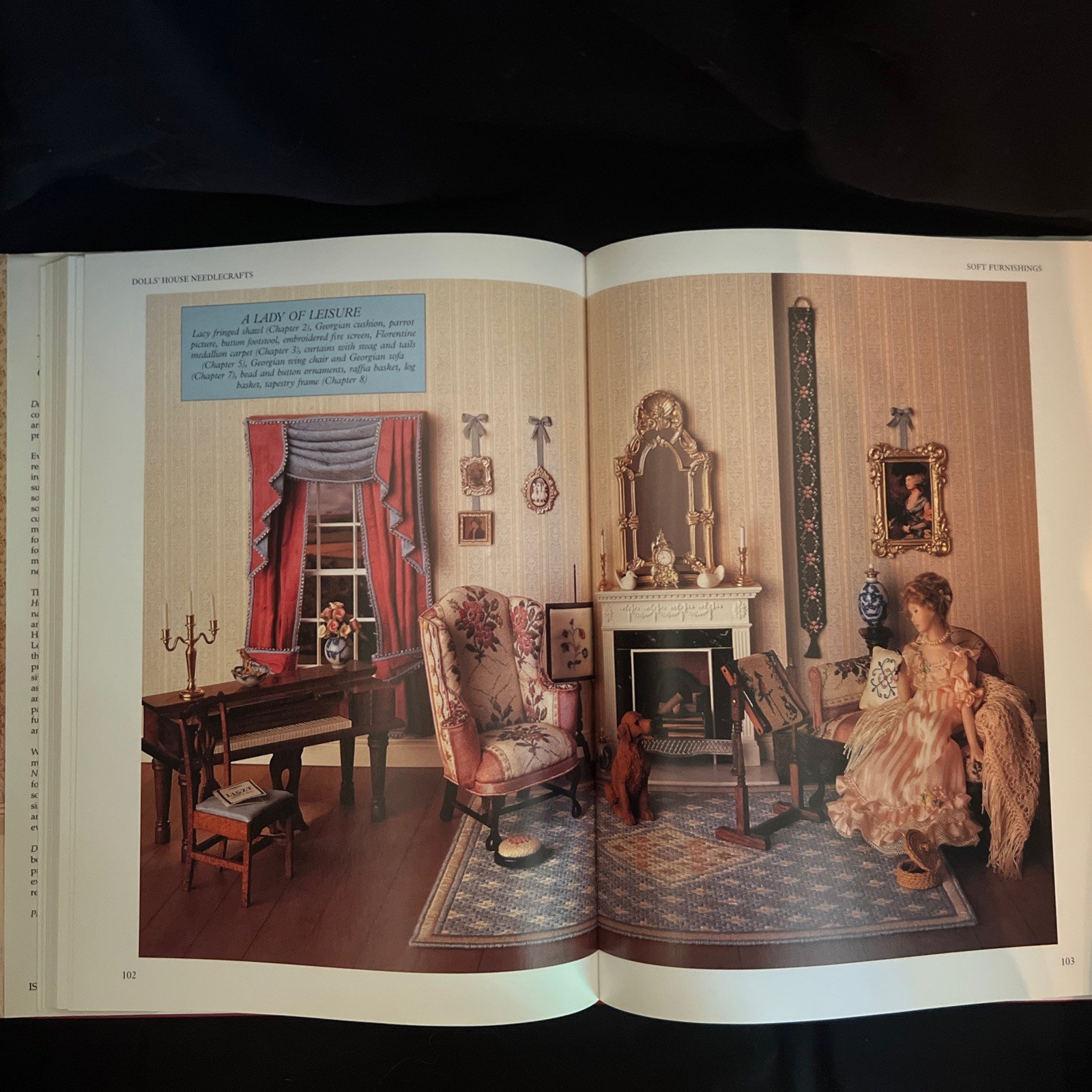 Dolls House Needlecrafts: Over 250 Projects in 1/12 Scale by Venus A. Dodge