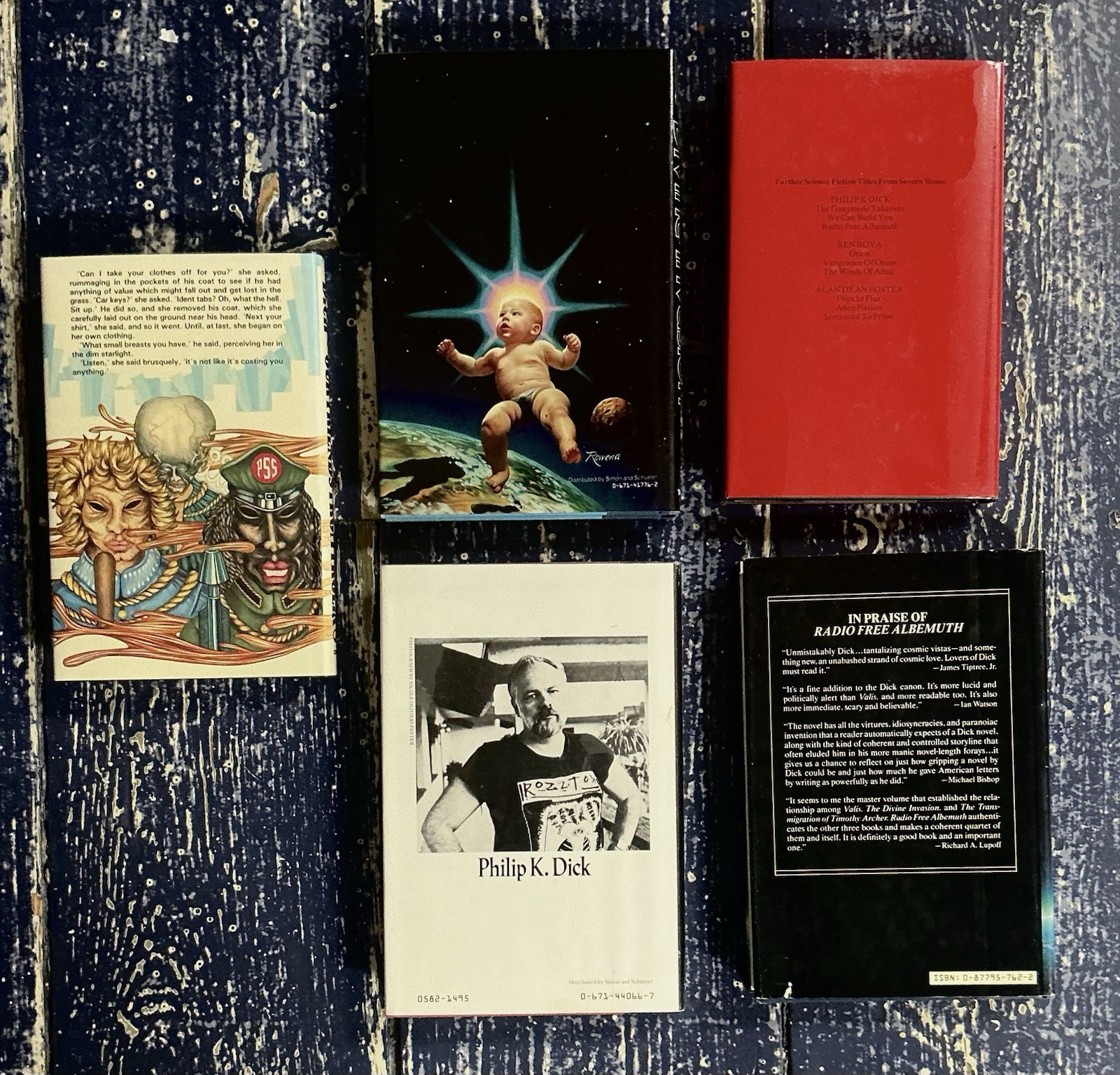 5 PHILIP K. DICK TRANSMIGRATION, RADIO FREE ALBEMUTH, DIVINE INVASION, FROLIX 8