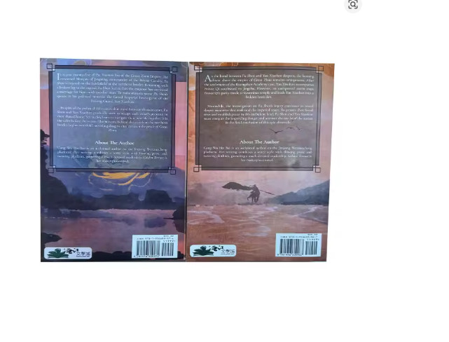 Golden Terrace Volume 1& Volume 2 by Cang Wu Bin Bai Book set, Free Shipping USA