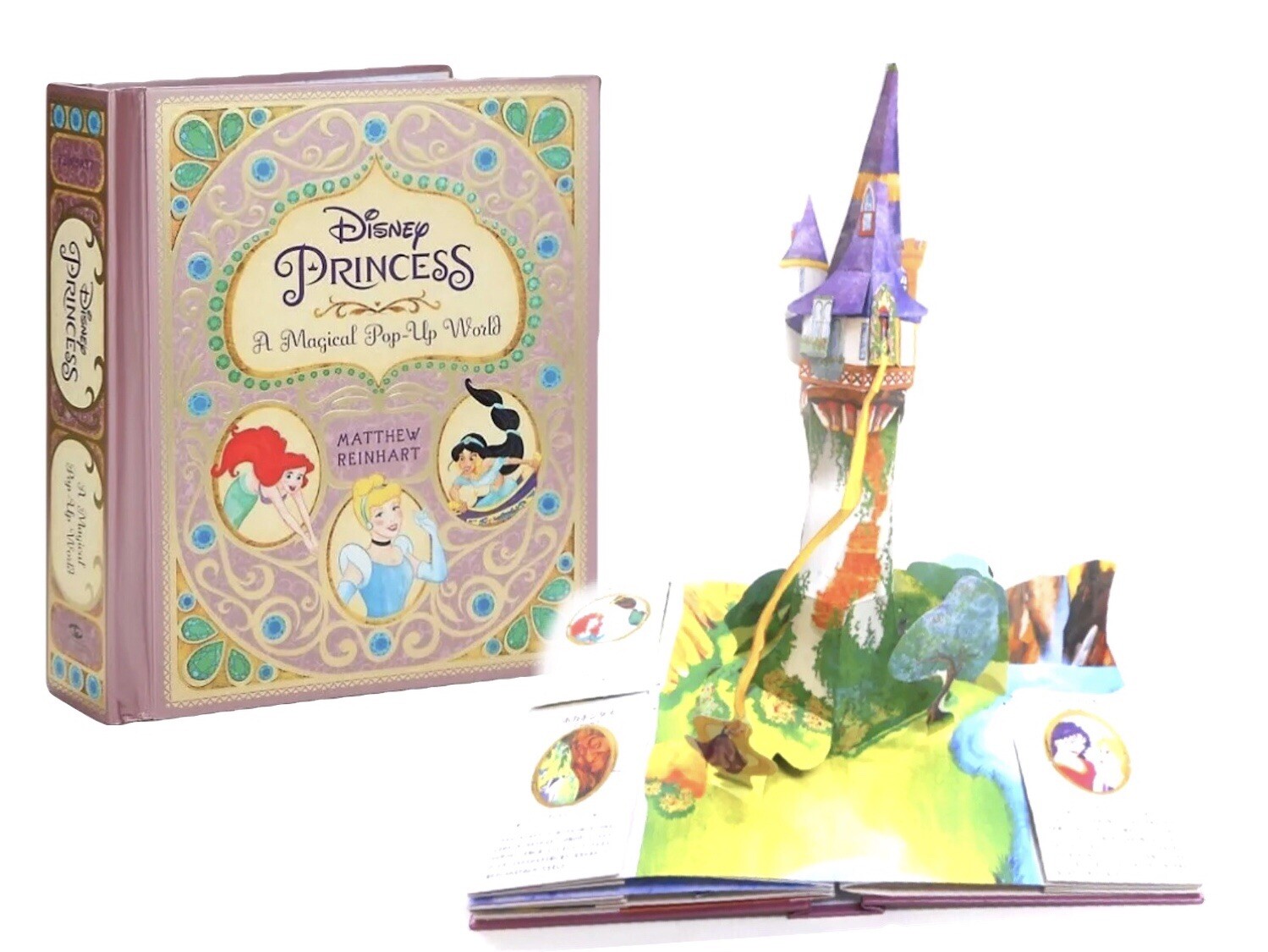 Disney Princess Pop Up Book, Matthew Reinhart First Edition New