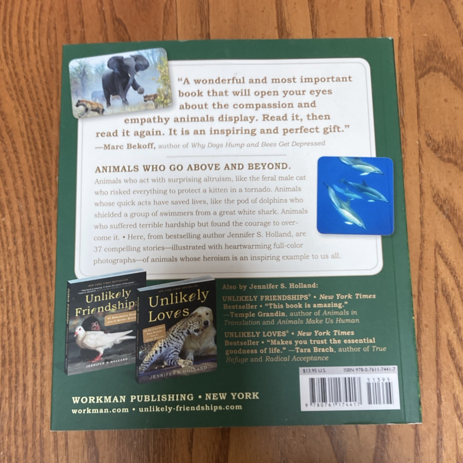 Unlikely Heroes by Jennifer S. Holland (2014, Trade Paperback, Workman)