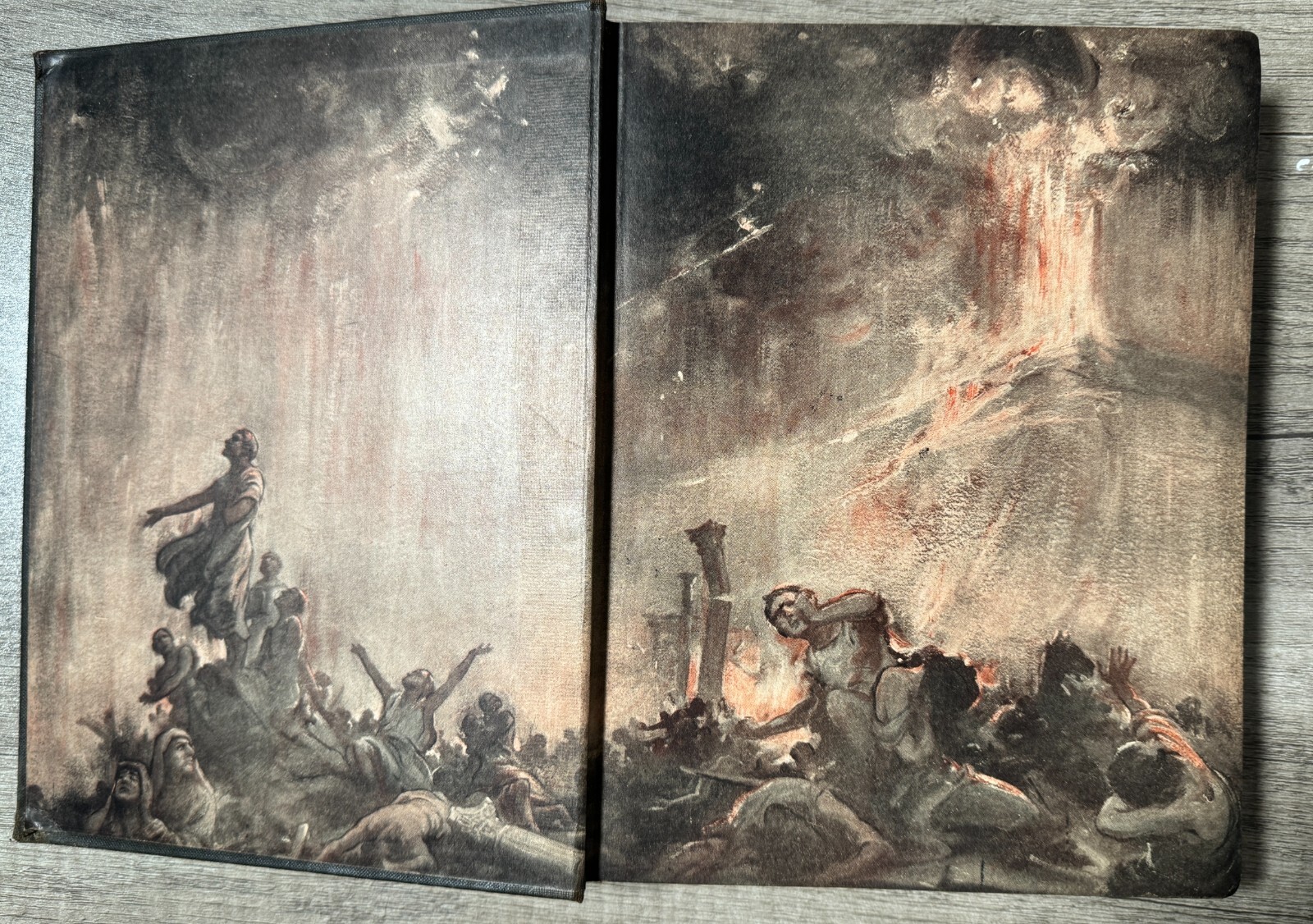 THE LAST DAYS OF POMPEII Edward Bulwer Lytton F C Yohn 1929 9 Color Plates