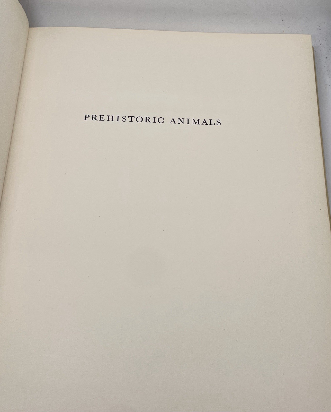 Prehistoric Animals J. Augusta-Z. Burian Vintage Dinosaur Book HC
