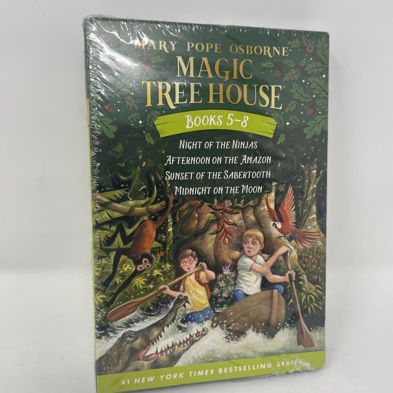 Magic Tree House Books Series 5-8 Box Set by Mary Pope Osborne – Brand New