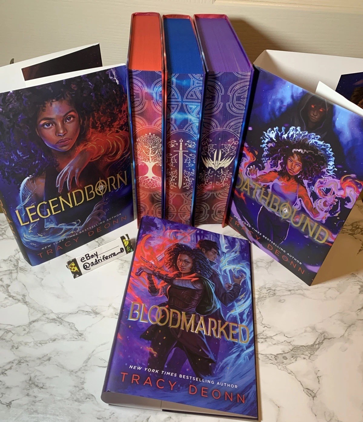 SIGNED Fairyloot Legendborn Cycle Tracy Deonn – Book 1 &3 SIGNED Book 2 Unsigned