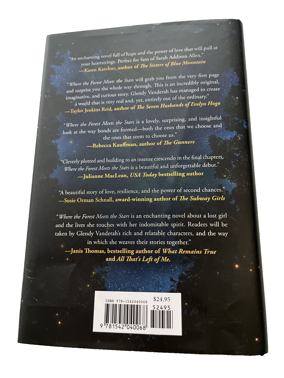 Where the Forest Meets the Stars by Glendy Vanderah Brand New Hard Cover