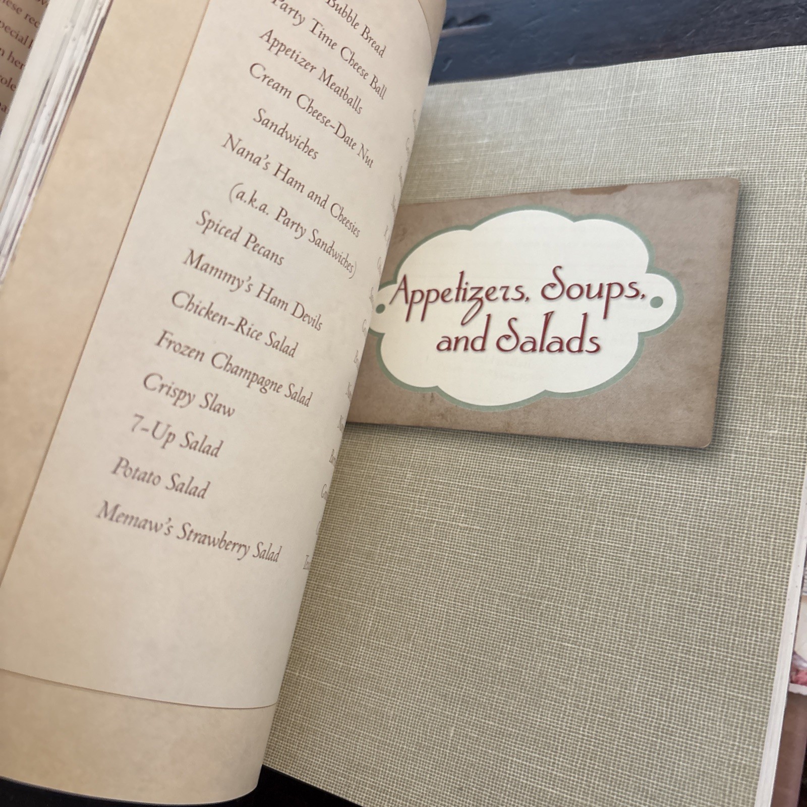 At My Grandmother’s Table : Heartwarming Stories and Cherished Recipes from the