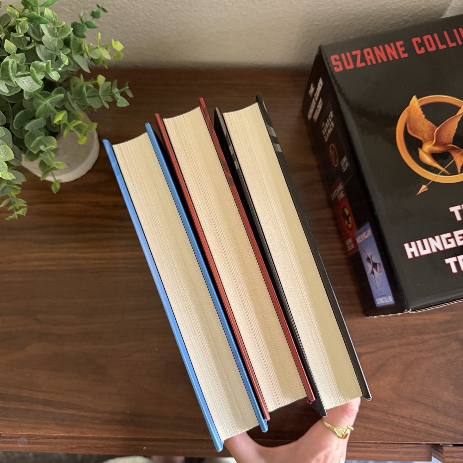 Original Hunger Games Trilogy Boxed Set by Suzanne Collins Hardcover