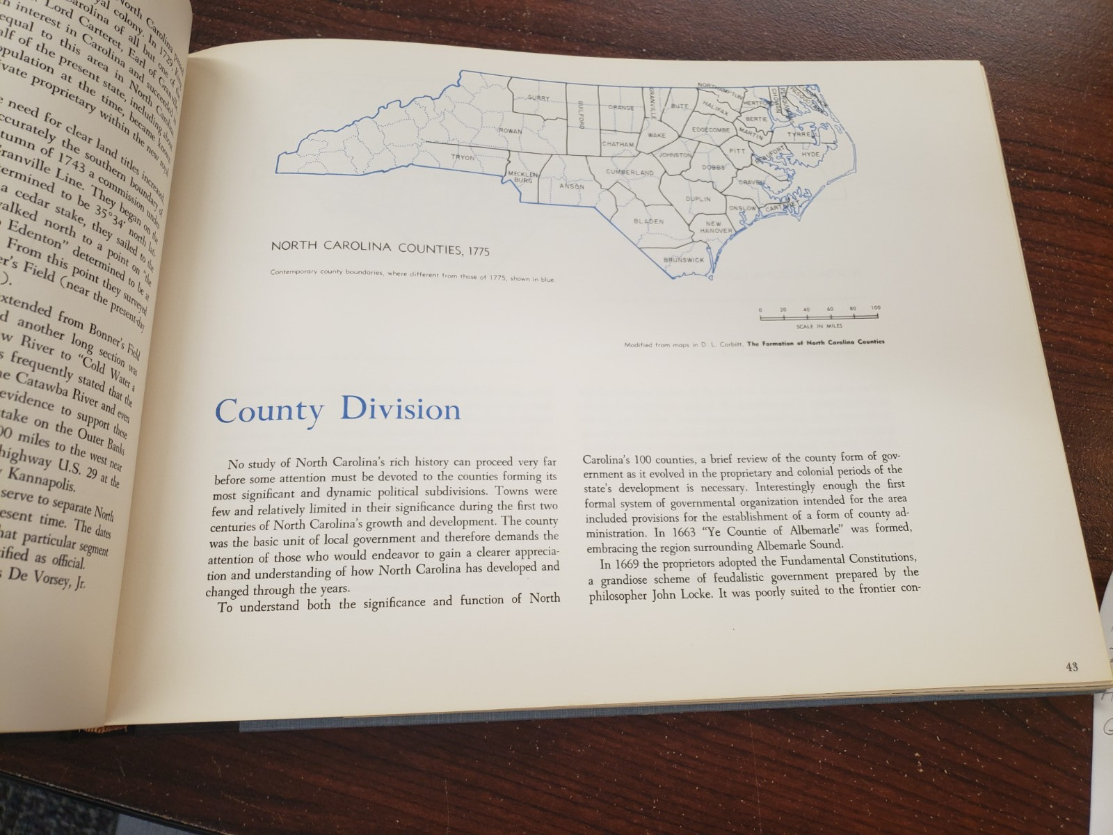 ATLAS of NORTH CAROLINA, by Lonsdale 1967 USED NC Book 158 pages