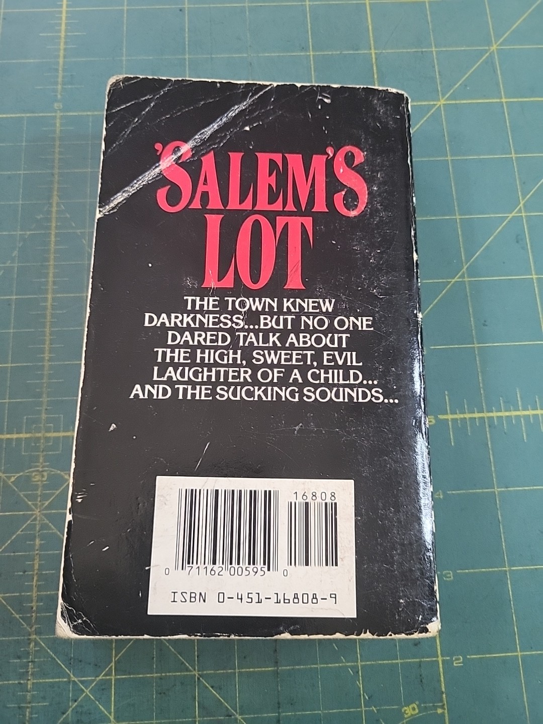 Stephen King ‘SALEM’S LOT – Signet Paperback – 1976 Horror Vintage Vampires