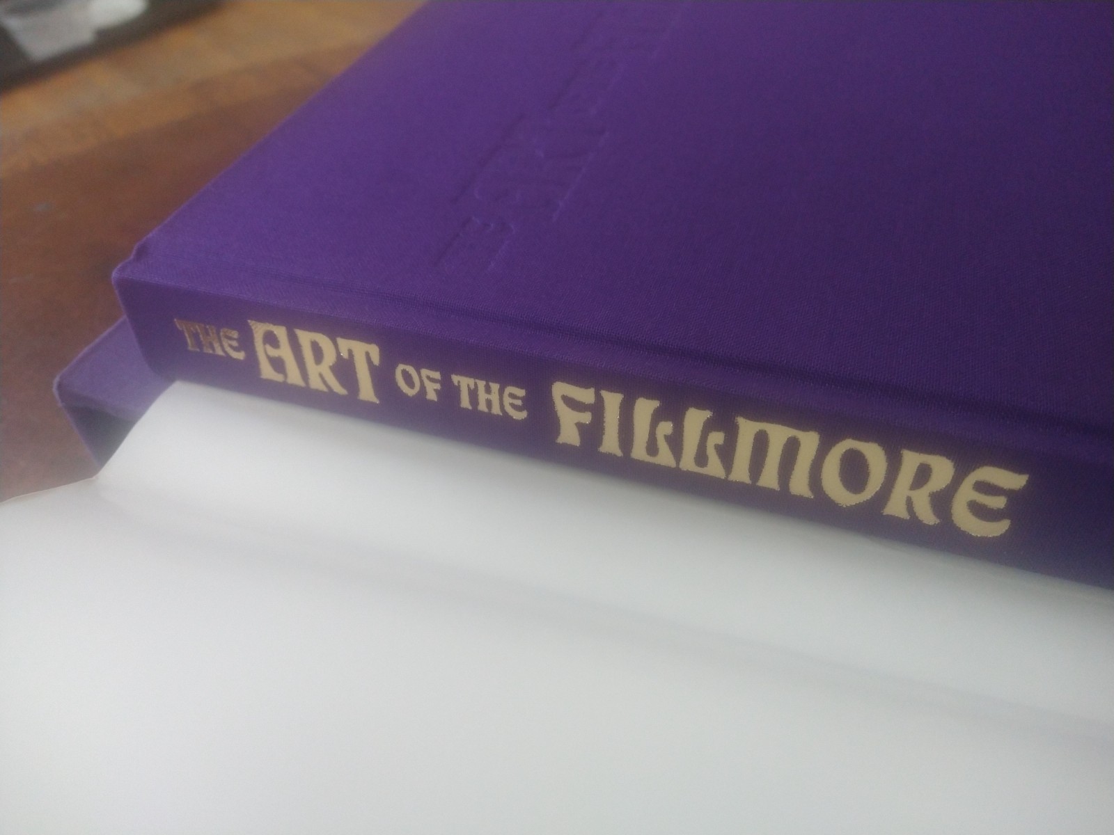 The Art of the Fillmore: The Poster Series 1966-1971 VINTAGE SIGNED 80/475