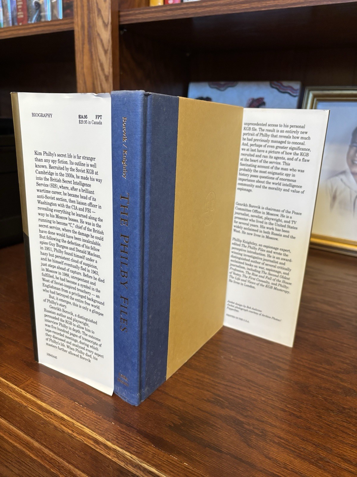 The Philby Files. Genrikh Borovik. 1st HC Ptg. LB 1994. Fine Unread