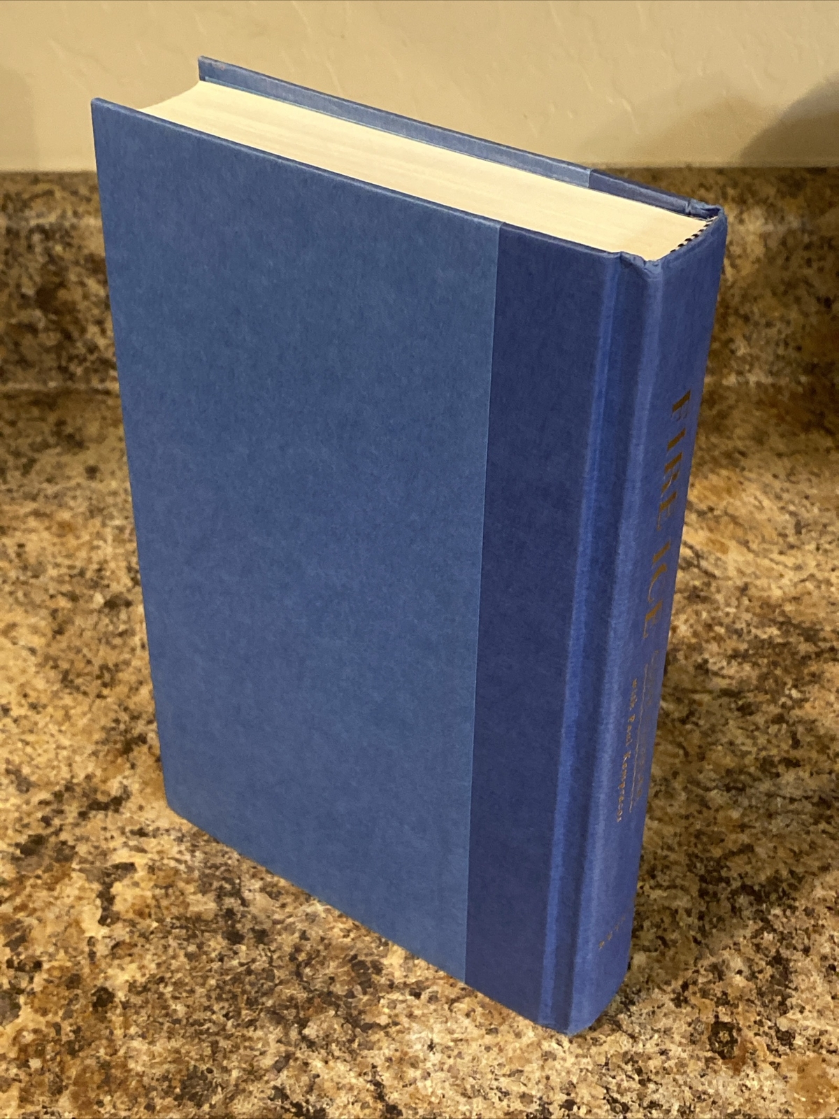 Fire Ice SIGNED By Clive Cussler – 1st Printing Very Good+ HC