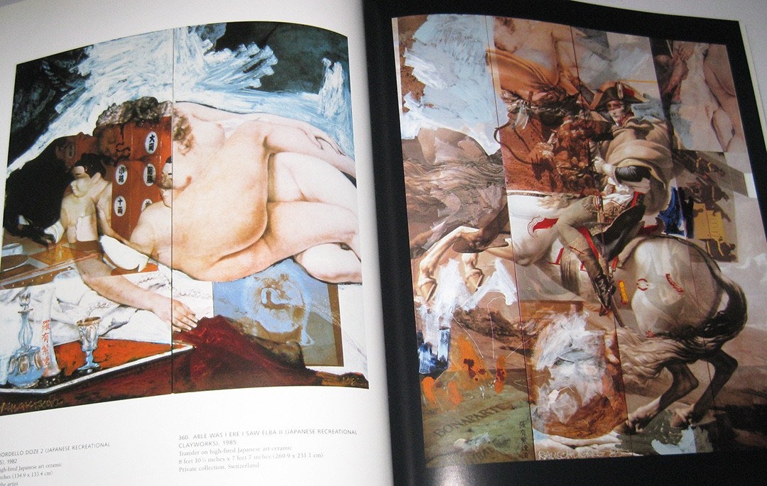 ROBERT RAUSCHENBERG: A Retrospective, hardback book, dust jacket, mint condition