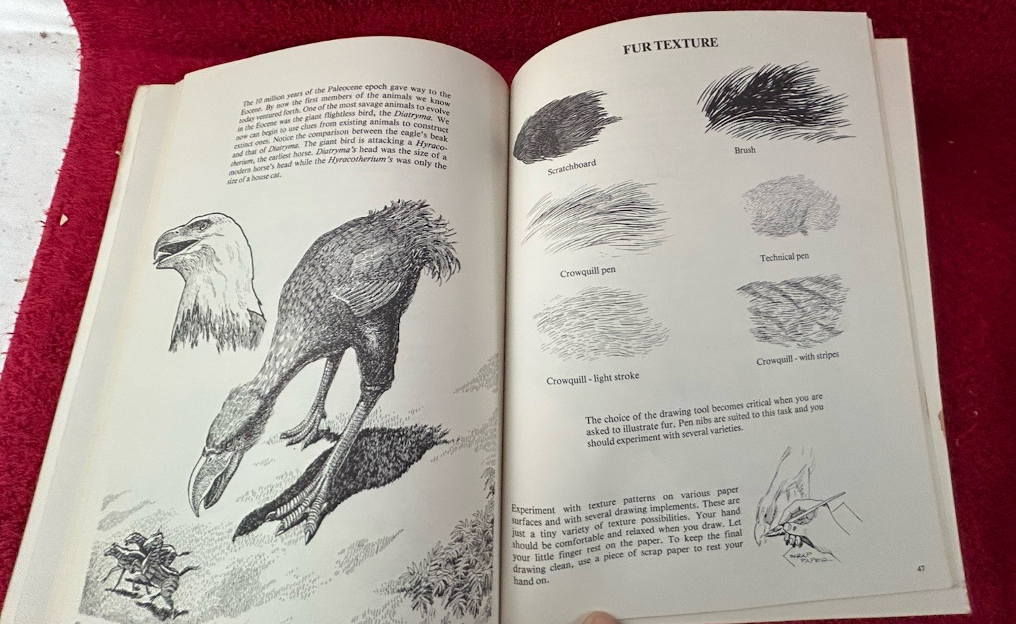 HOW TO DRAW PREHISTORIC MONSTERS By Larry Evans 1979 trade paperback