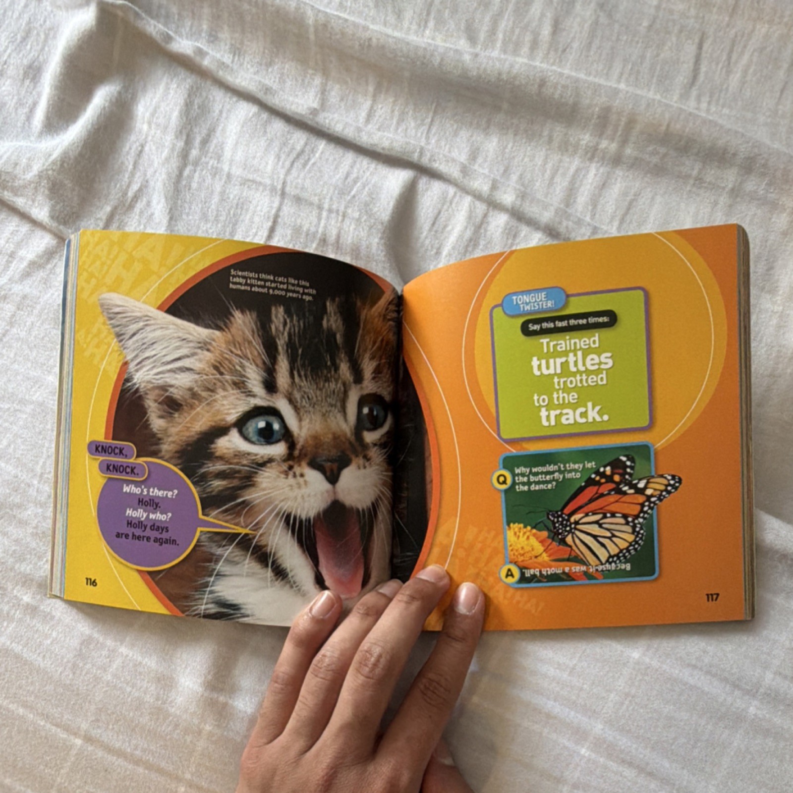 National Geographic Kids Just Joking Hardcover 2012 300 Jokes Tongue Twisters