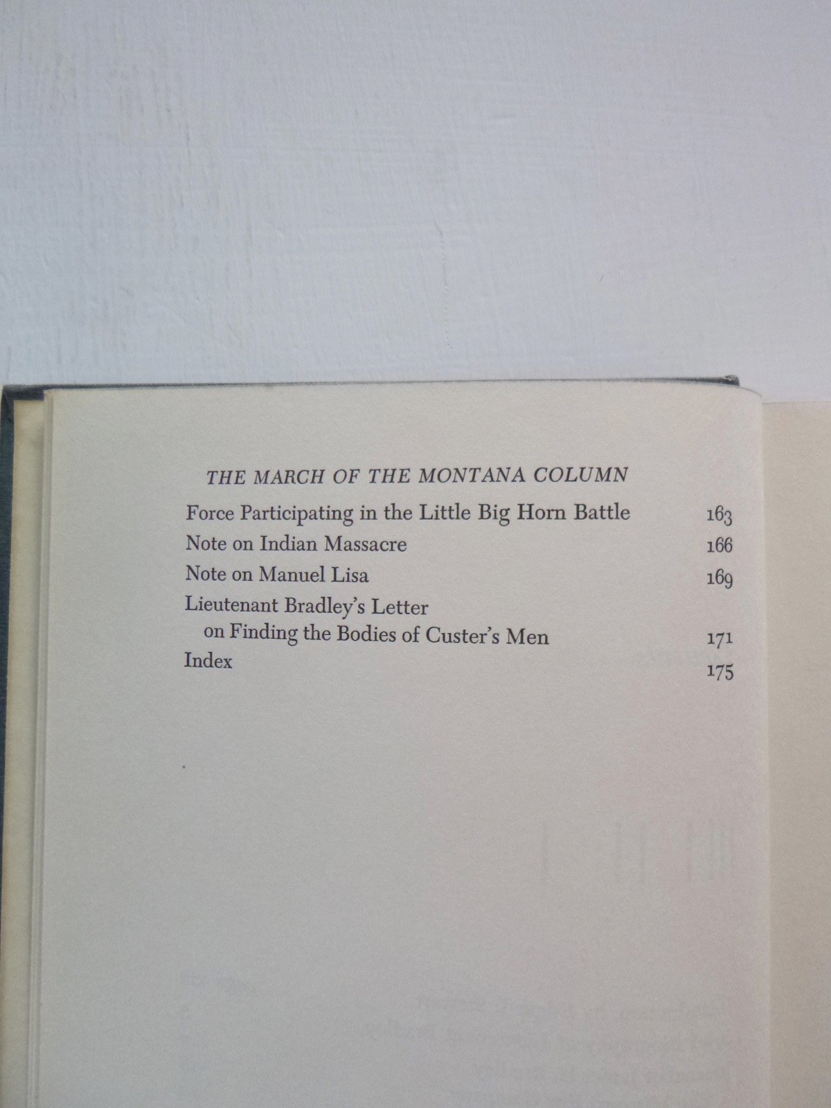 March of the Montana Column by Lt James H Bradley (Hardcover, 1961)