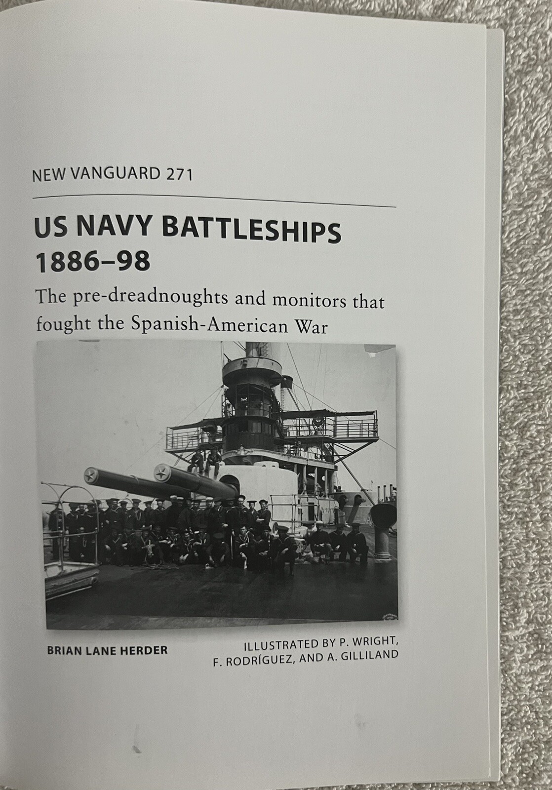 New Vanguard Ser.: US Navy Battleships 1886-98 : The Pre-Dreadnoughts and…