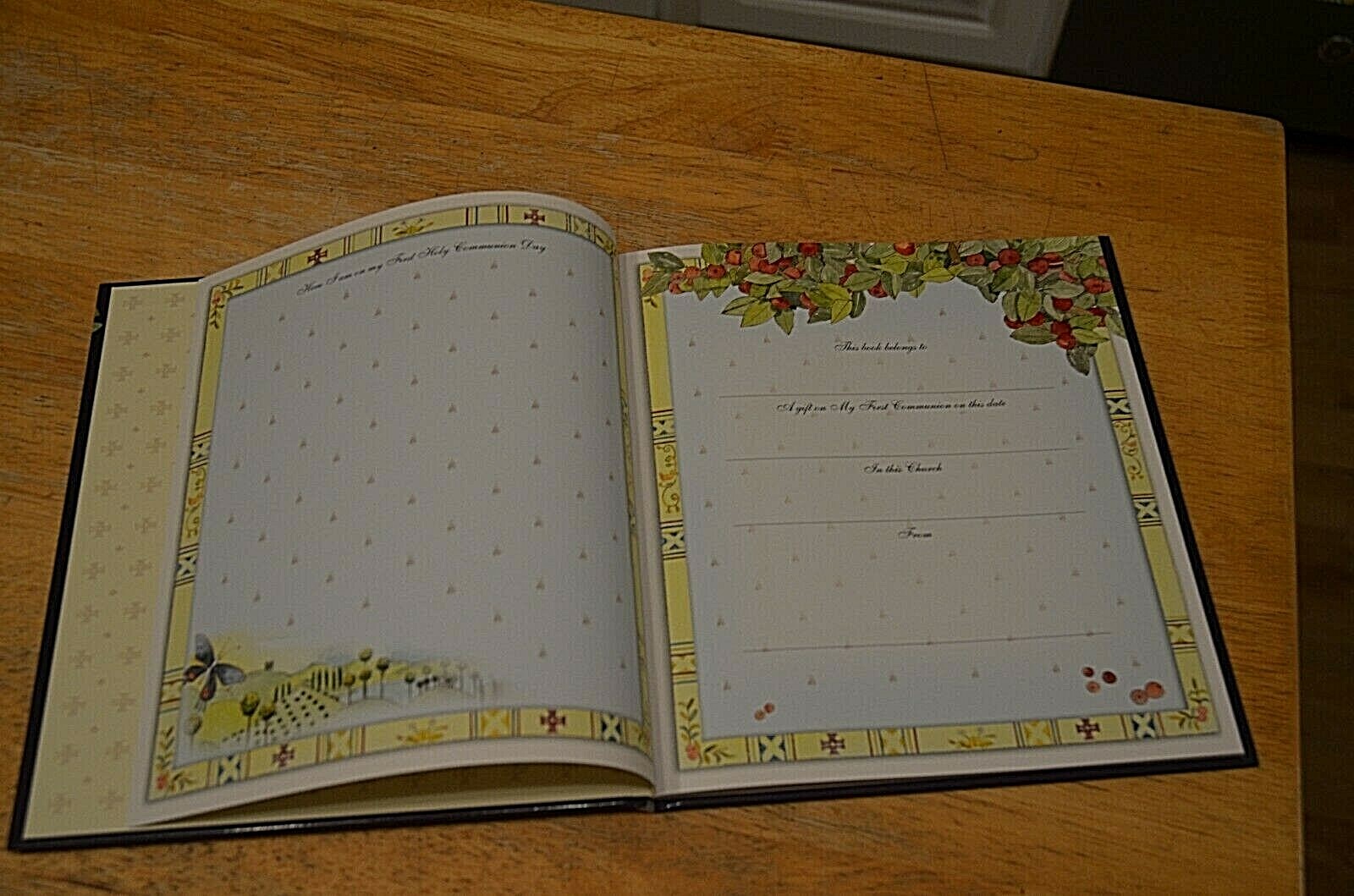 Jesus Speaks to Me on My First Holy Communion by Angela M. Burrin hardback book