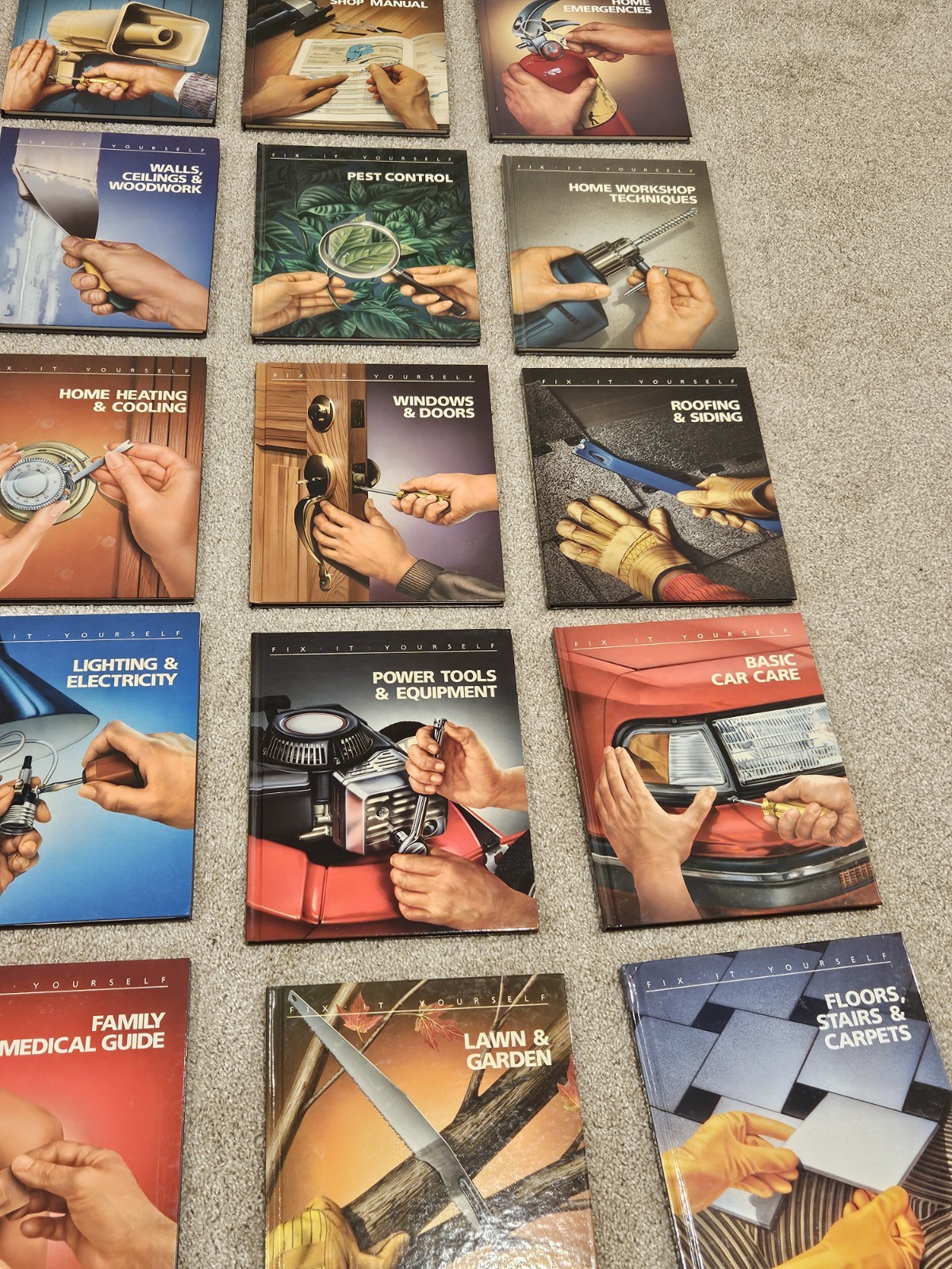 Vtg Complete Set 26 Reader’s Digest “Fix-It-Yourself” Home Repair & Maintenance
