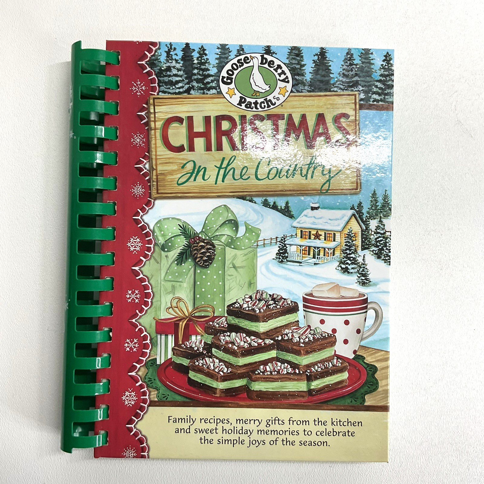 Gooseberry Patch Spiral Cookbooks LOT (3) Church Suppers Christmas Hometown