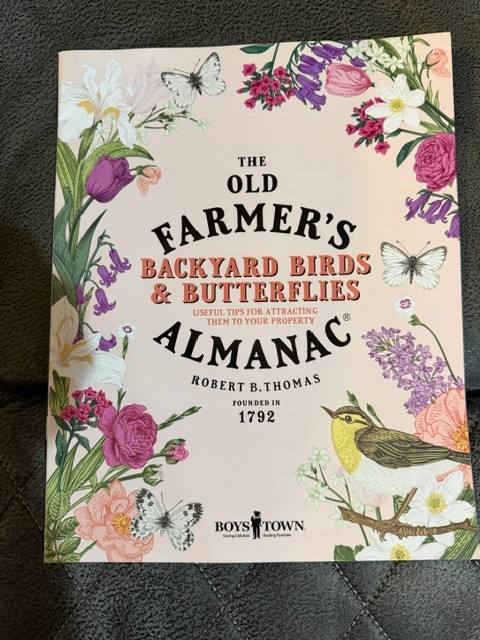 THE OLD FARMER’S ALMANAC BACKYARD BIRDS & BUTTERFLIES Boys Town 2025