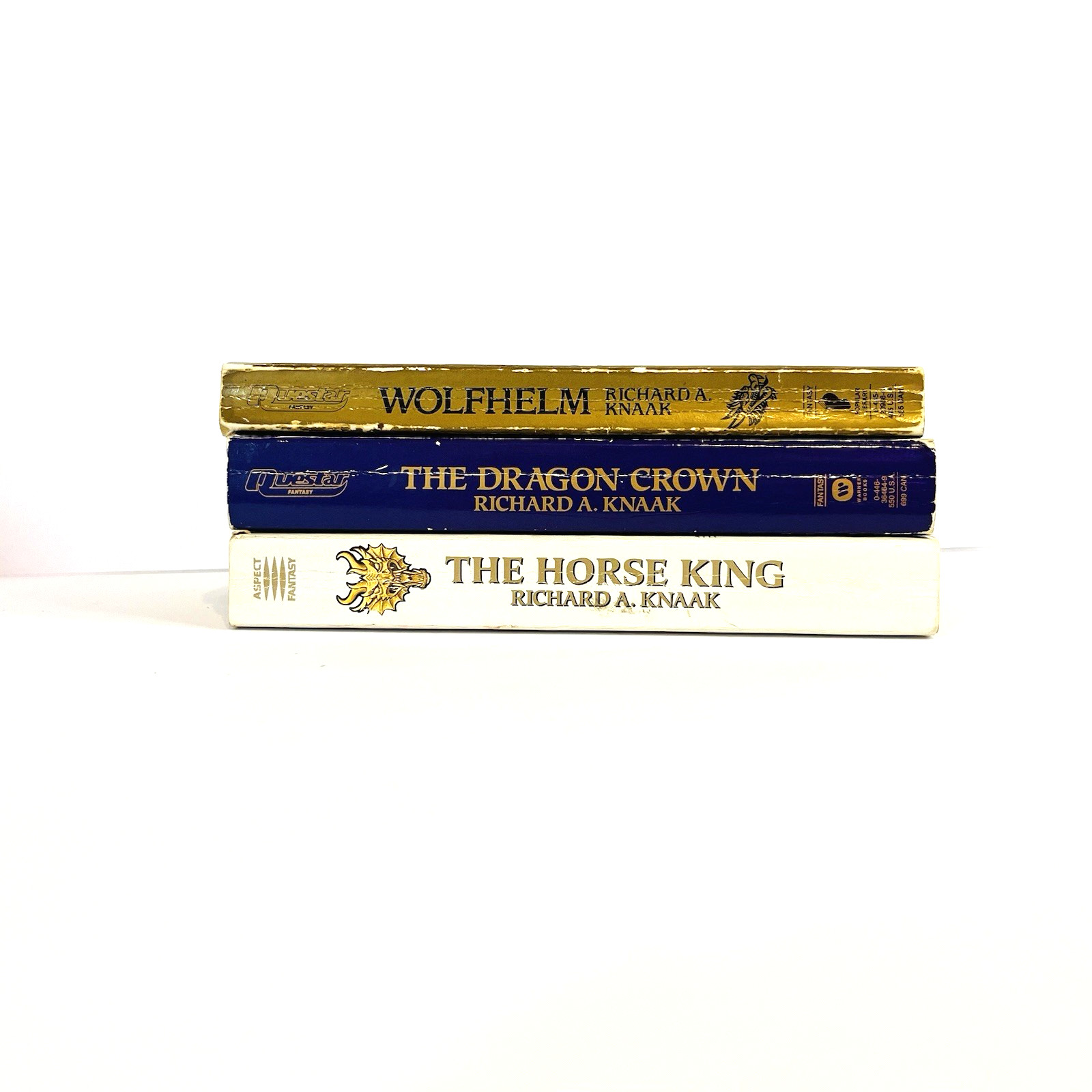 Wolfhelm Dragon Realm DragonLance Lot of 3 Books Softcover by Richard A. Knaak