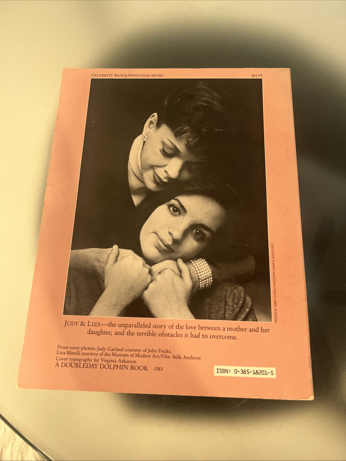 JUDY & LIZA Judy Garland Liza Minnelli By James Spada Paperback Book 1983 Photos