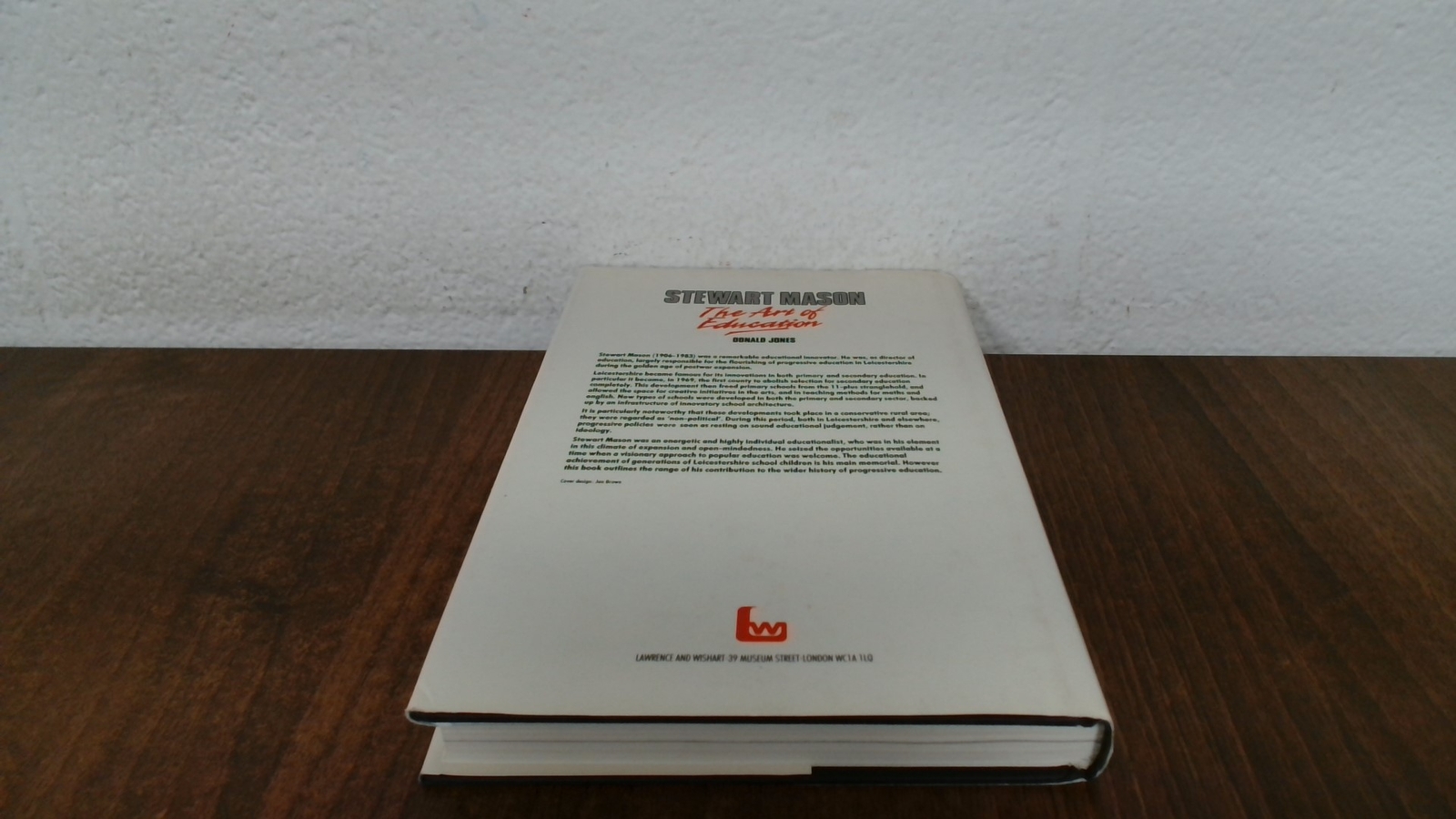 Stewart Mason: The Art Of Education, Donald K Jones, Lawrence and