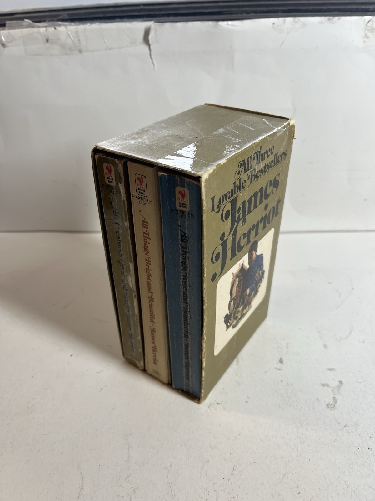 James Herriot All Three Lovable Bestseller Paperback Books Box Set 1980 READ