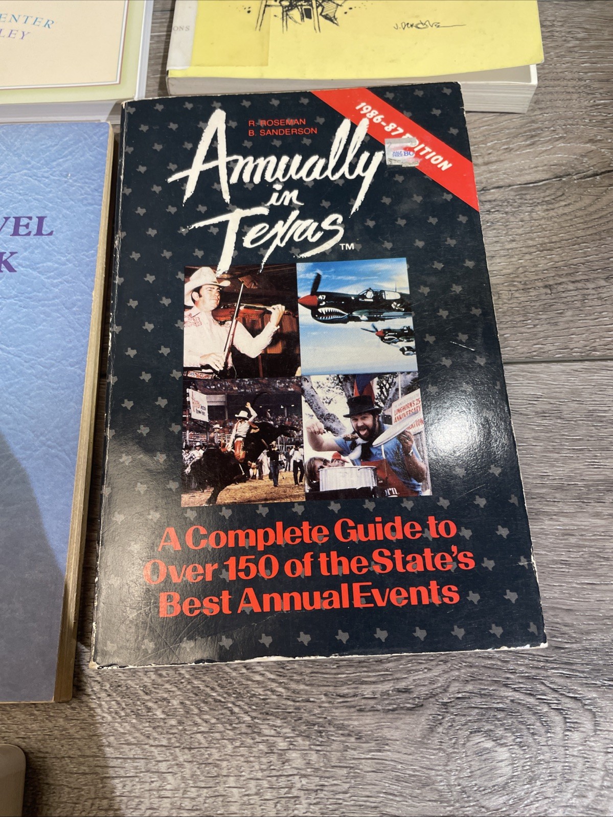 Texas Book Lot 10 Books History Fiction Travel Humour University Press