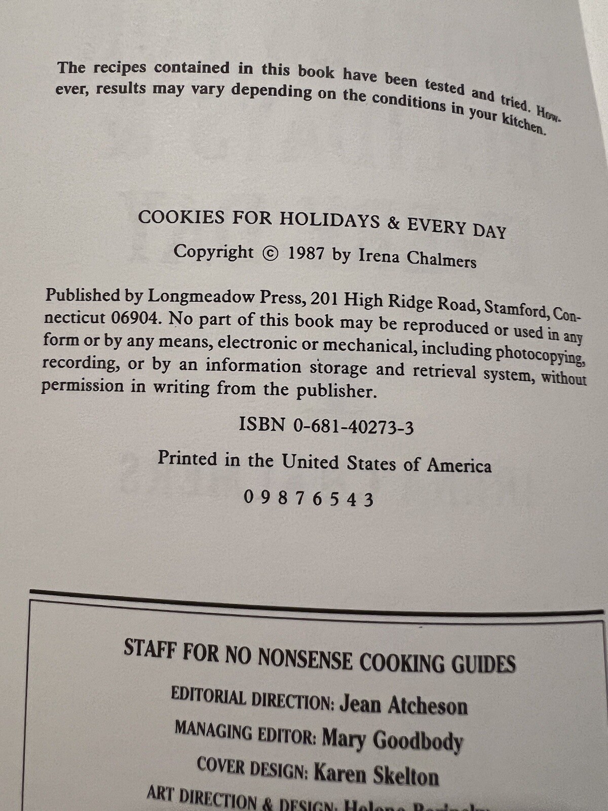 Vintage Avon Paperback Set Of Baking Culinary Cookbooks by Irena Chalmers 1980’s