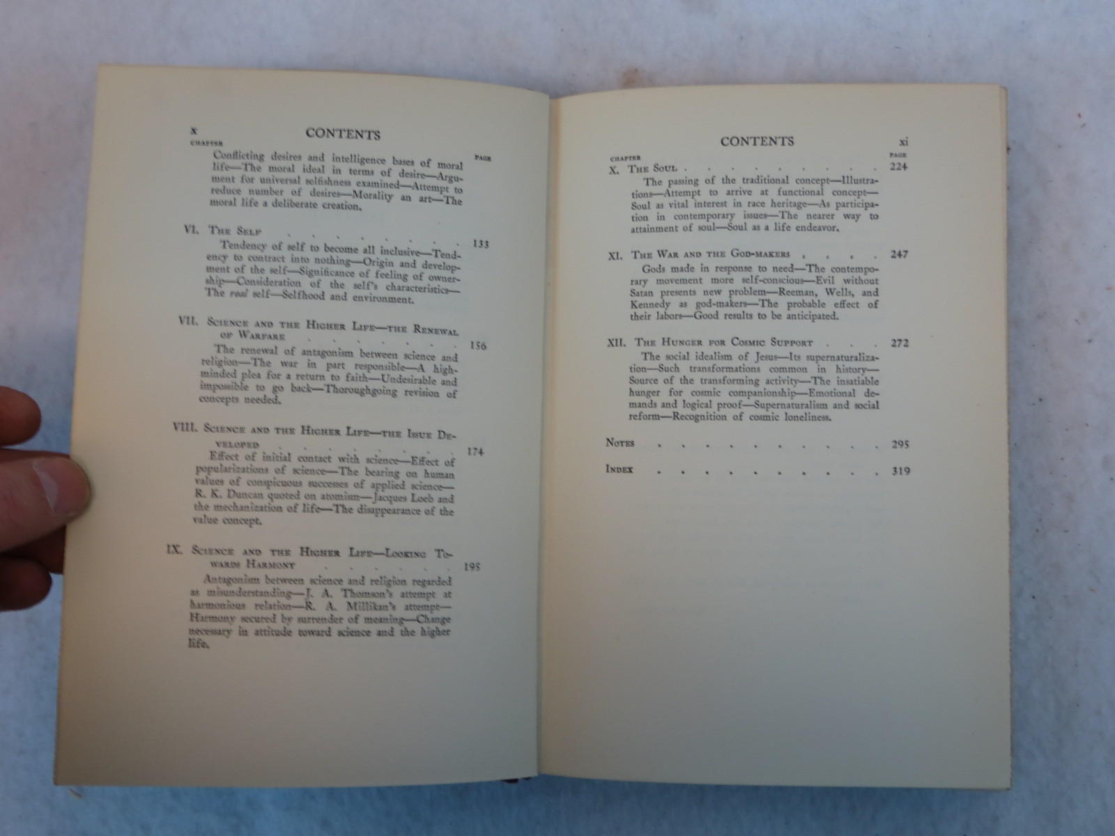 M.C. Otto THINGS AND IDEALS Henry Holt And Company New York, 1924