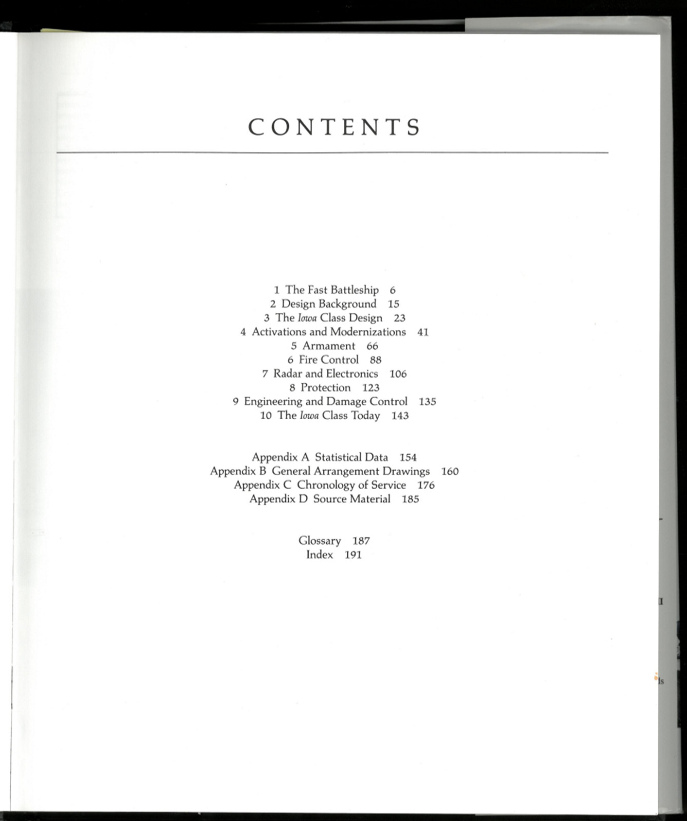 IOWA CLASS BATTLESHIPS Design Weapons Equipment Robert Sumrall 2000 HCDJ
