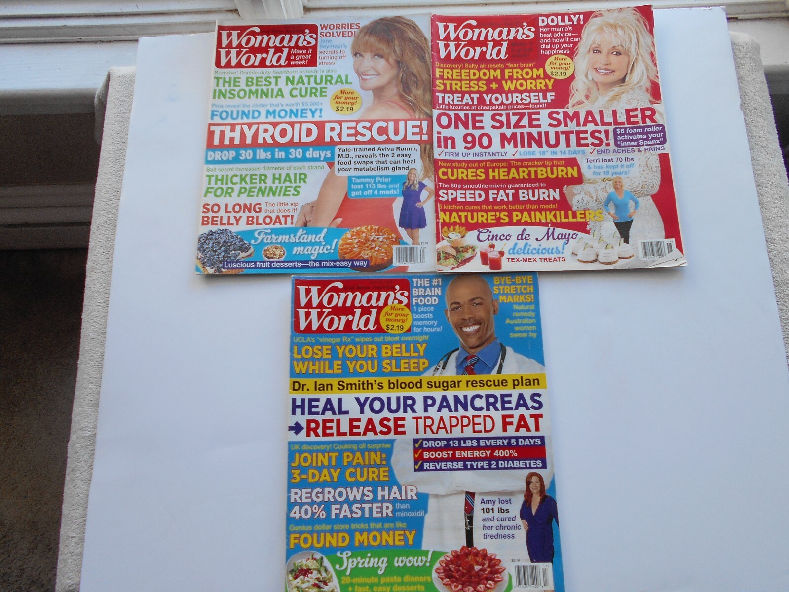 WOMAN’S WORLD Magazine LOT 15—DECEMBER 9,2019–NOVEMBER 8,2021–(#6)