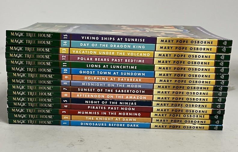 MAGIC TREE HOUSE Collection 1-15 Book Box Set By Mary Pop Osborne NEW NOBX
